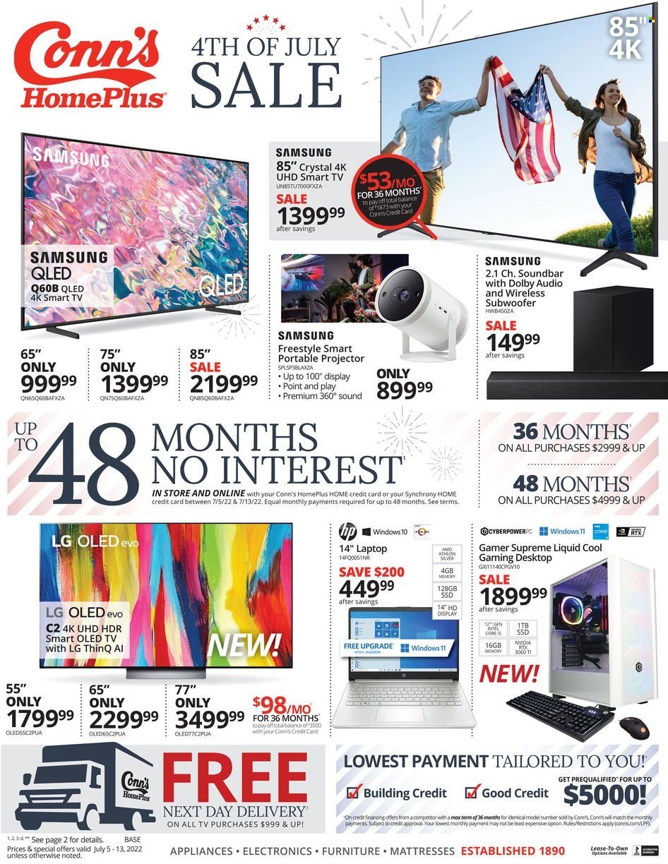 Conn’s HomePlus Current Sales Weekly Ads Online