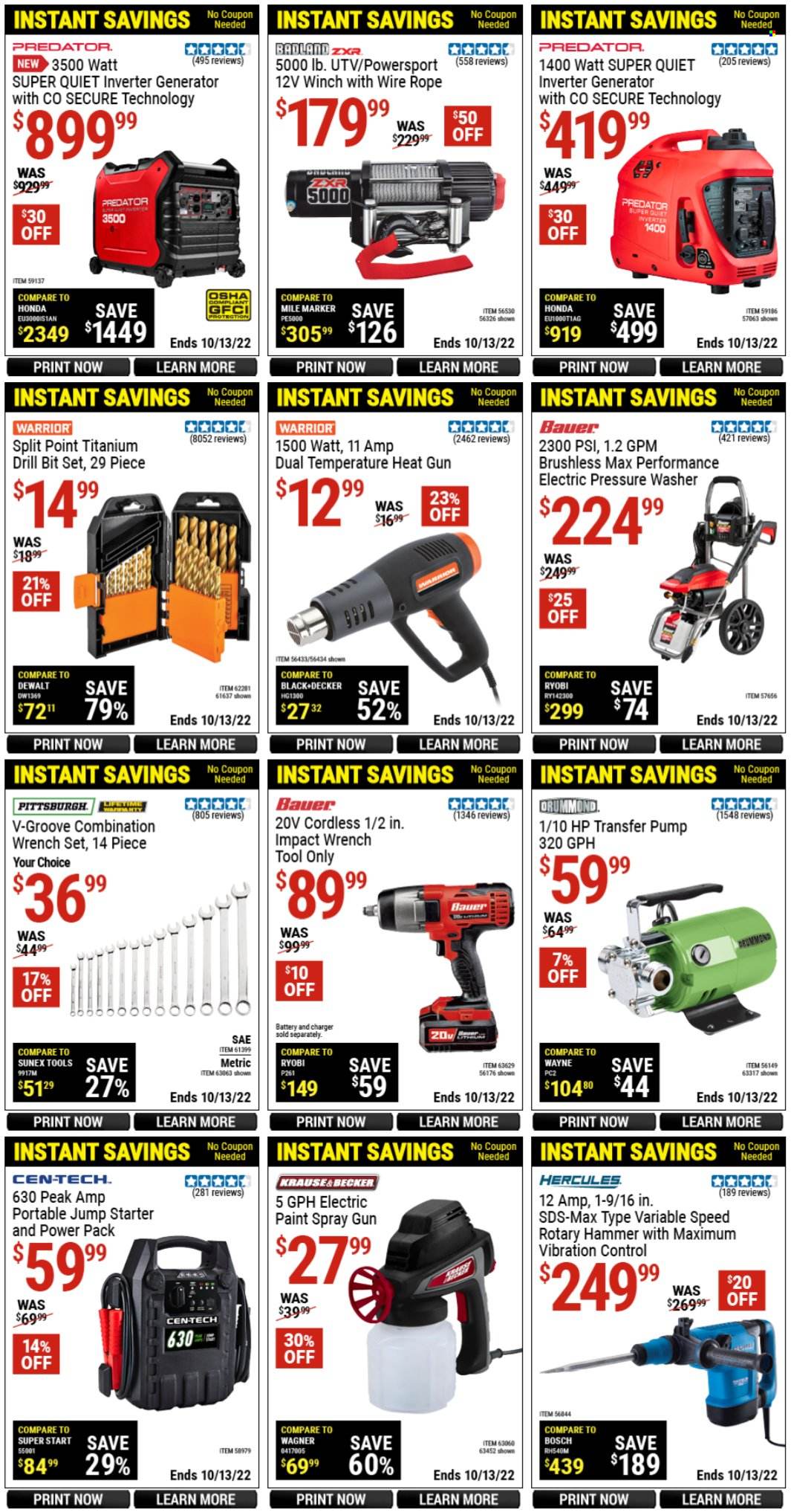 Harbor Freight Current Sales Weekly Ads Online