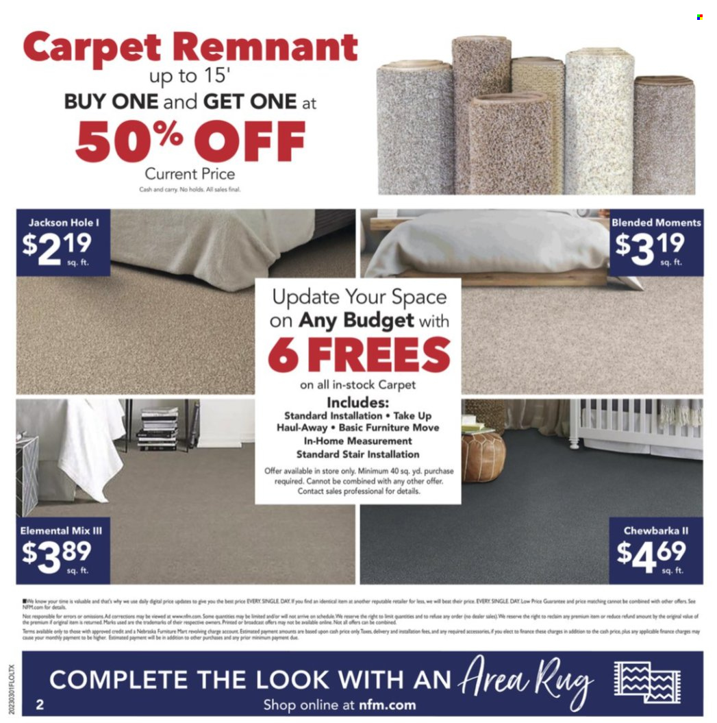 Nebraska Furniture Mart Current Sales Weekly Ads Online