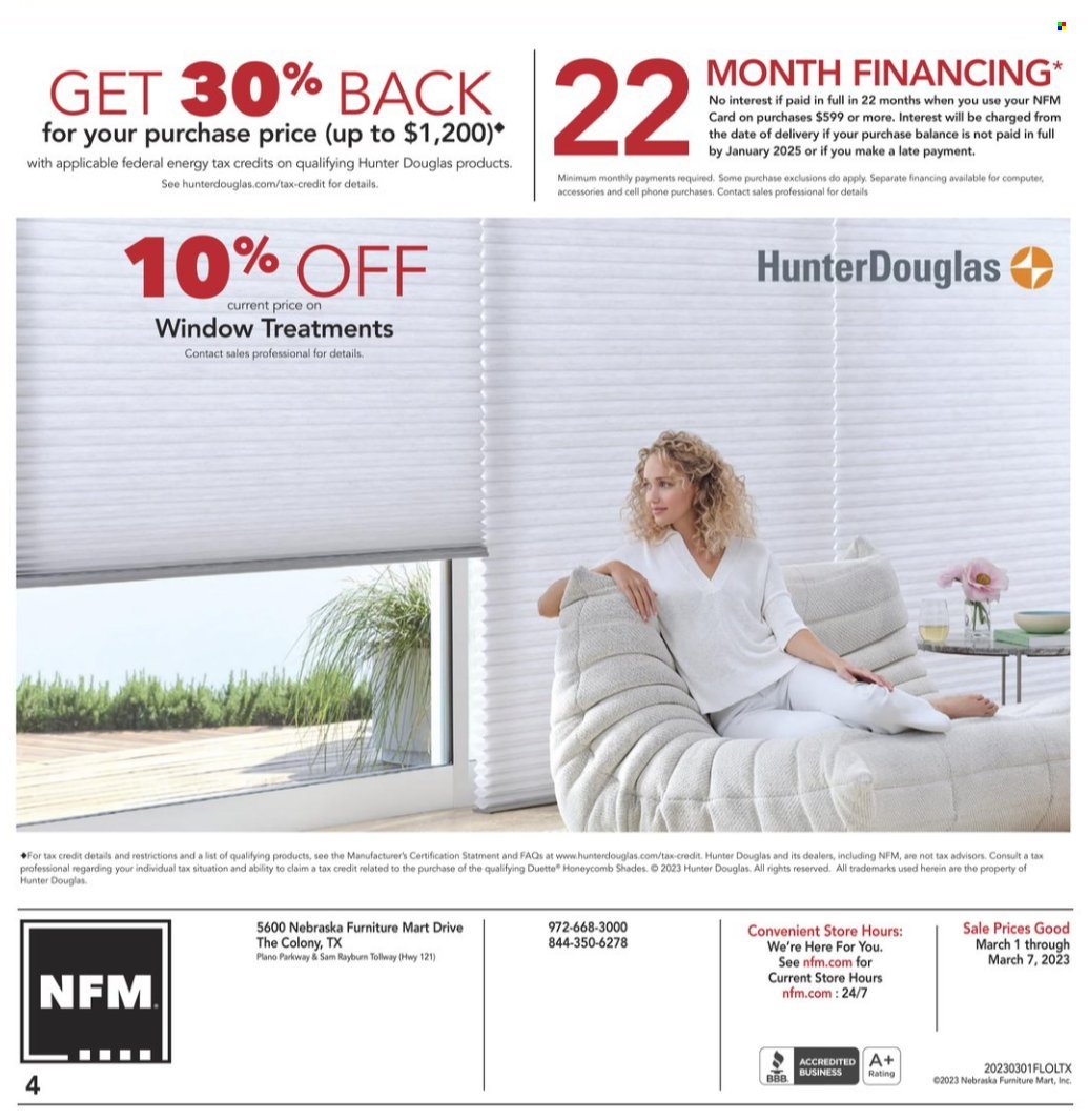 Nebraska Furniture Mart Current Sales Weekly Ads Online